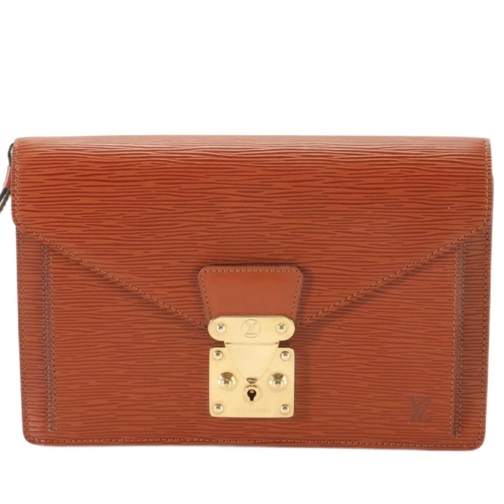 Louis Vuitton Epi Porchette Wristlet- Authentic